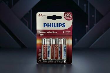 Philips Power Alkaline Battery LR6 AA (4PCS) LR6P4B/94
