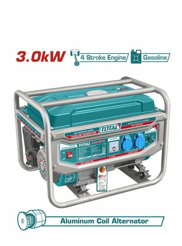 Total Gasoline Generator- TP130005-1