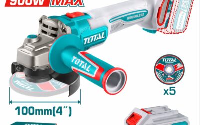 TOTAL Brushless Angle Grinder 20V – TAGLI261021