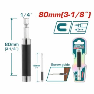 TOTAL Magnetic Extension Bit Holder - TAC463801