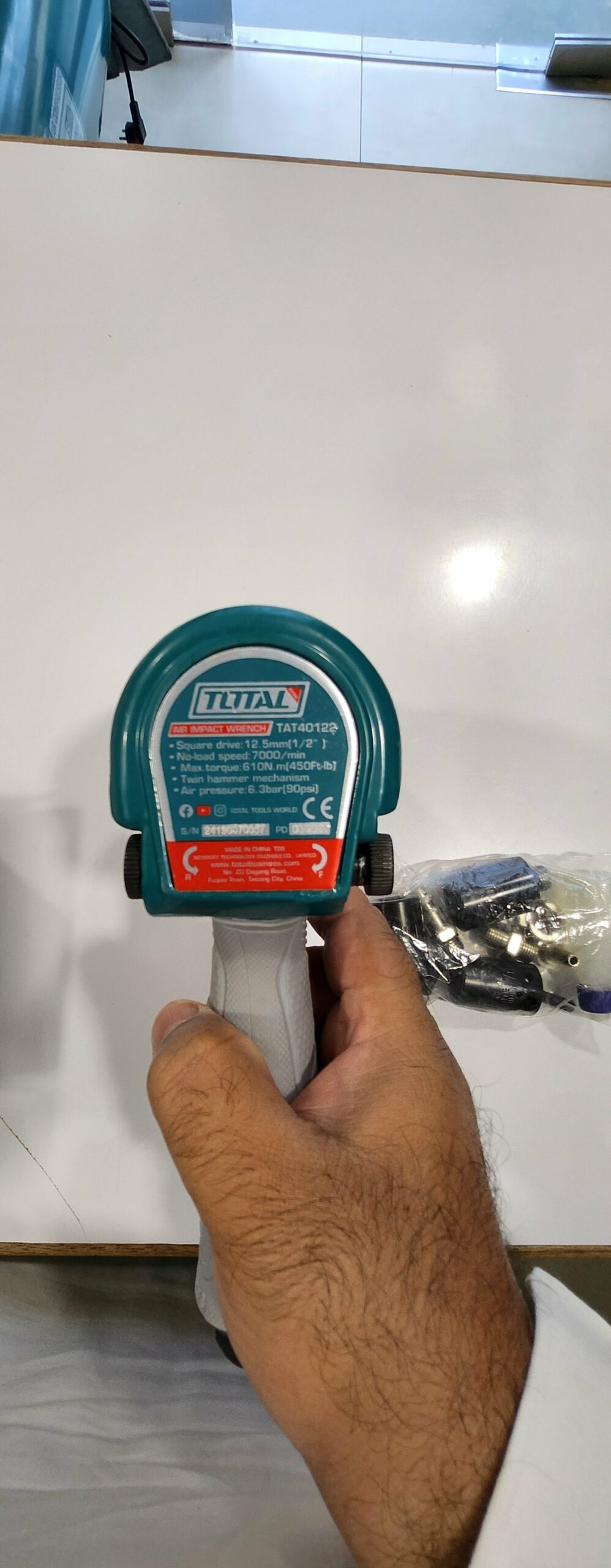 Total Air Impact Wrench- TAT40122 - Image 3