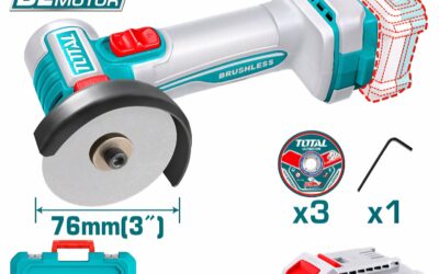 TOTAL Cordless Mini Cut-Off Tool – 20V | TAGLI207625