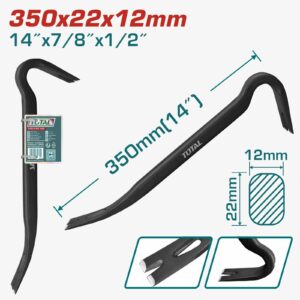 Total 350x22x12mm Wrecking Bar – THT431142