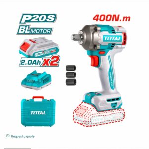 Total 20V Li-ion Cordless Impact Wrench – TIWLI2040