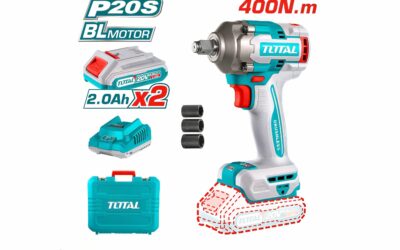 Total 20V Li-ion Cordless Impact Wrench – TIWLI2040