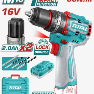 TOTAL Compact Brushless Drill 16V – TIDLI166062