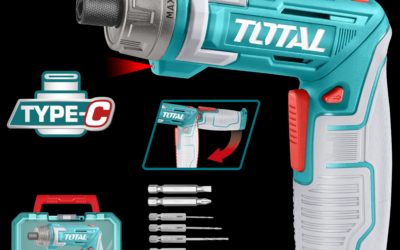 Total 6Nm Li-ion Cordless Screwdriver – TSDLI08025